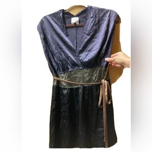 Rozae Nichols Silk Colorblock Top